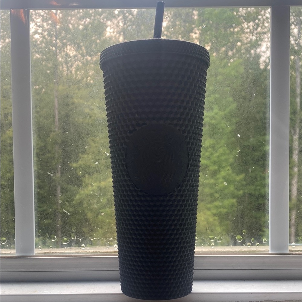 Starbucks Matte Black Studded Tumbler